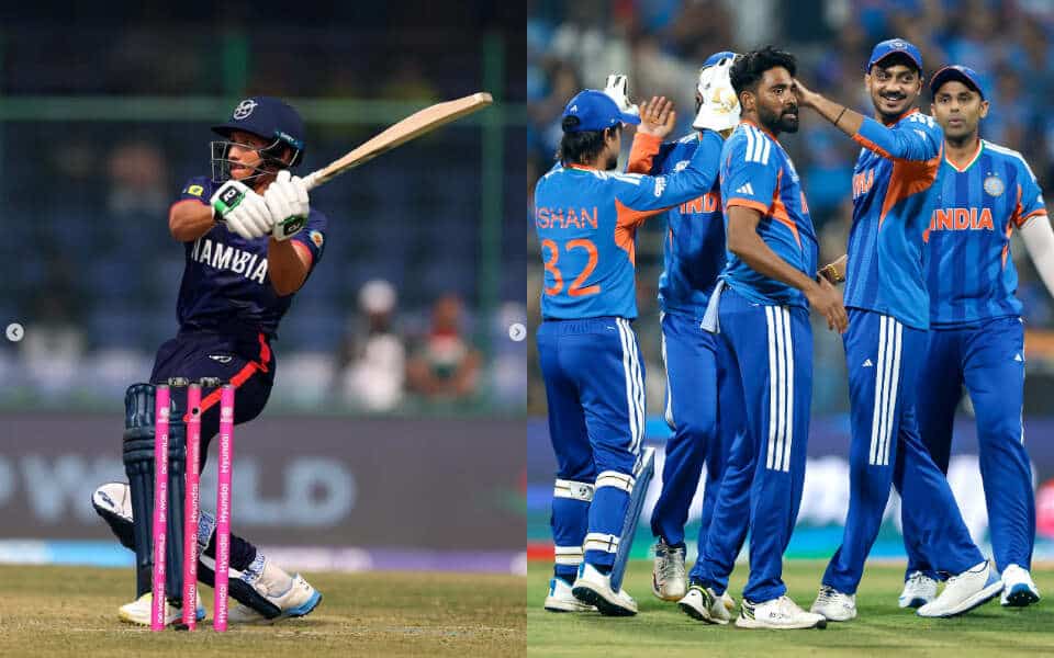 IND vs NAM 18th T20 WC Match Highlights