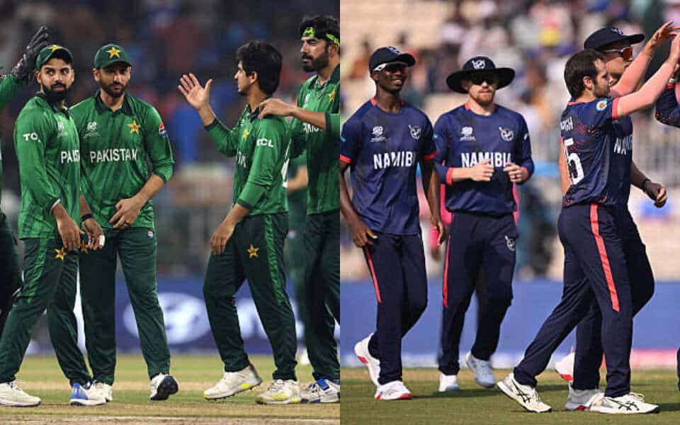 PAK vs NAM Match 35 Highlights