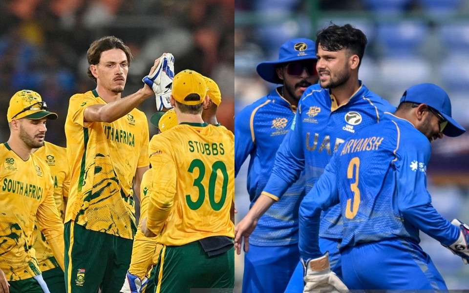 UAE vs SA Match 34 Highlights