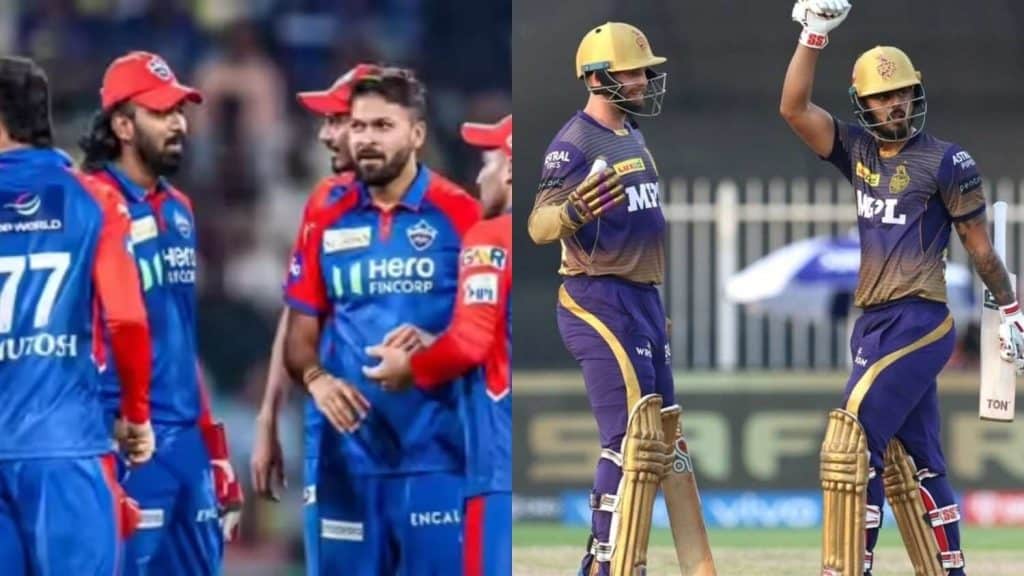 DC vs KKR Head To Head