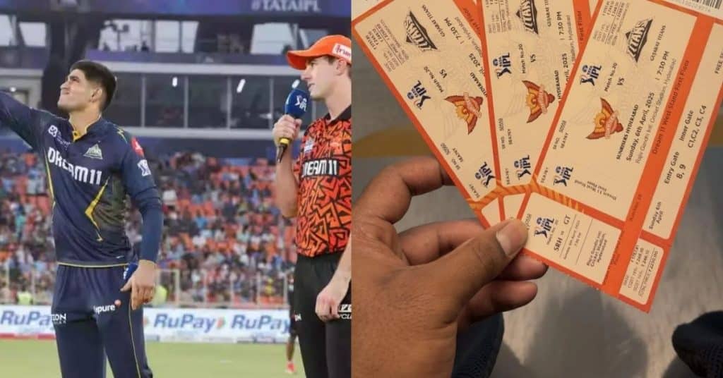 GT vs SRH IPL 2026 Match 56 Tickets