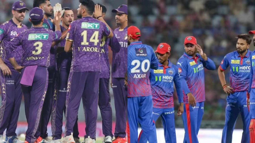 KKR vs DC Playing 11 Today Match