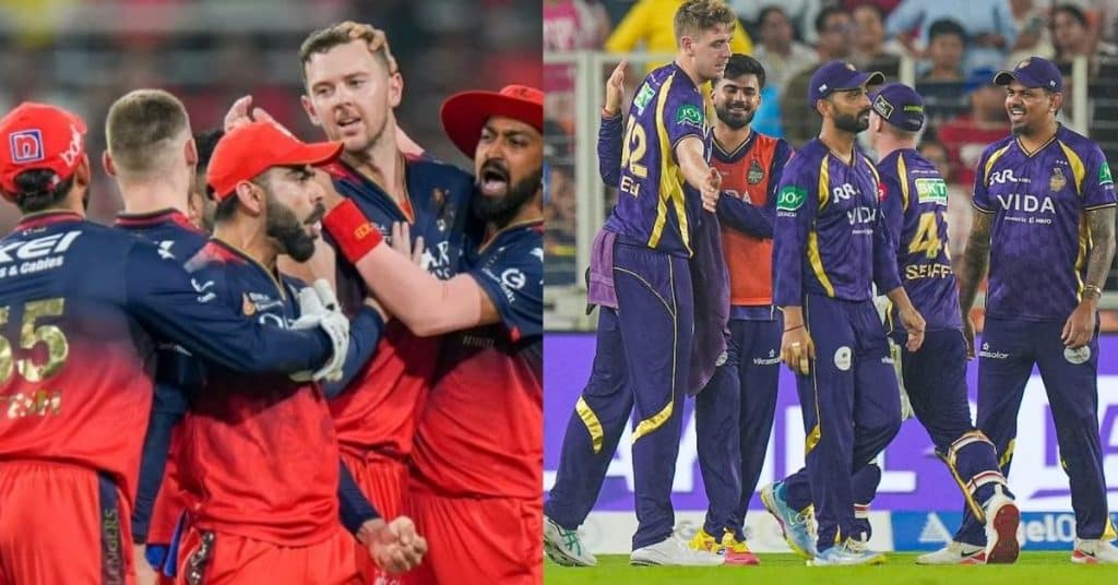 RCB vs KKR Match 57 Head to Head
