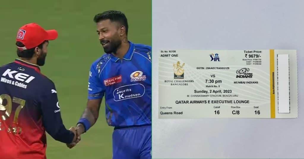 RCB vs MI IPL 2026 Match 54 Tickets Prices & Booking Details