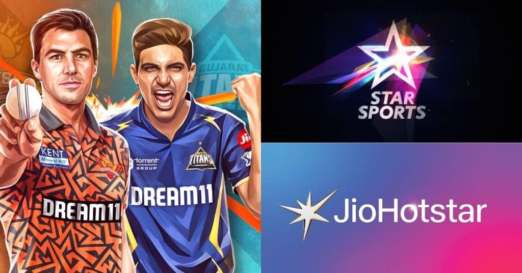 Where To Watch GT vs SRH IPL 2026 Match 56