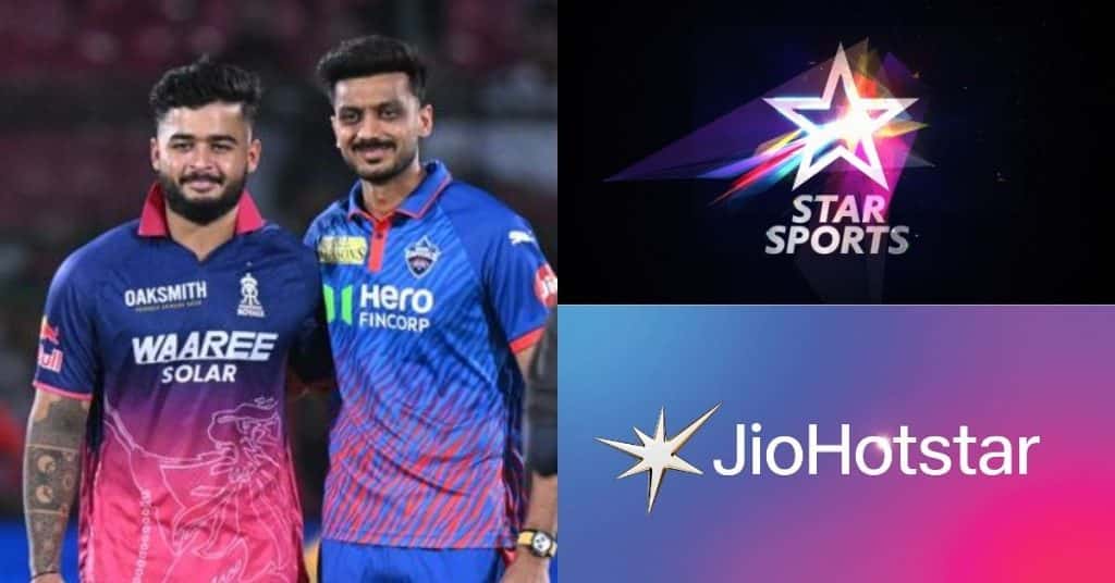 Where To Watch DC vs RR IPL 2026 Match 62