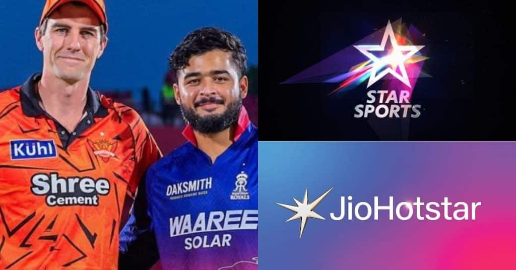 SRH vs RR IPL 2026 Eliminator (Live Streaming)