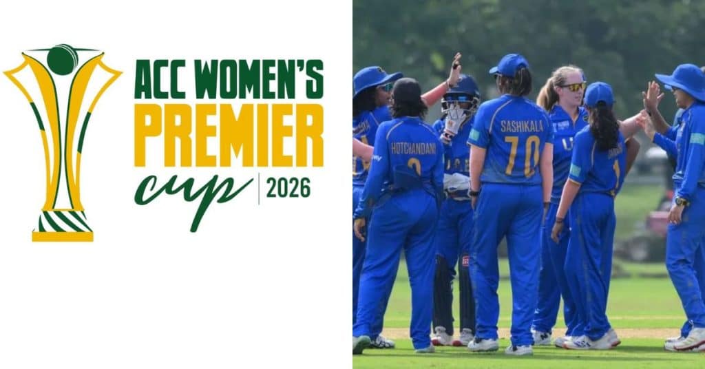 ACC Women's T20I Premier Cup 2026 Points Table