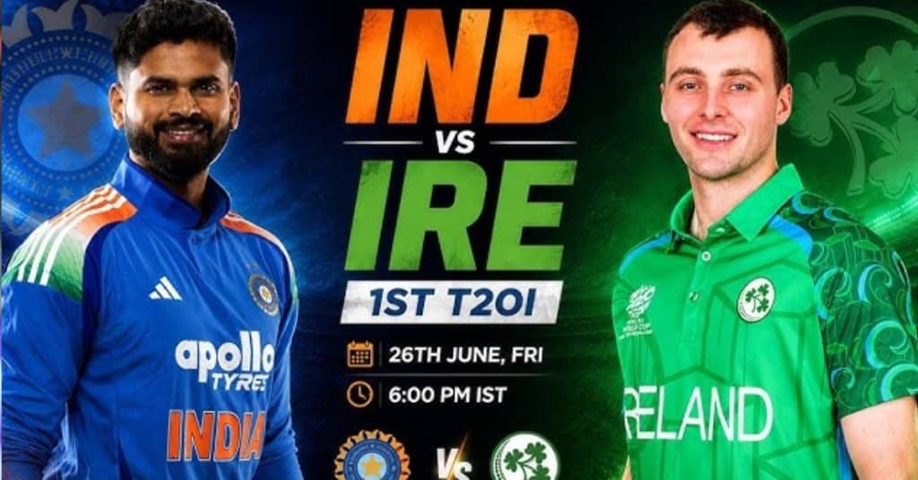India vs Ireland 1st T20I