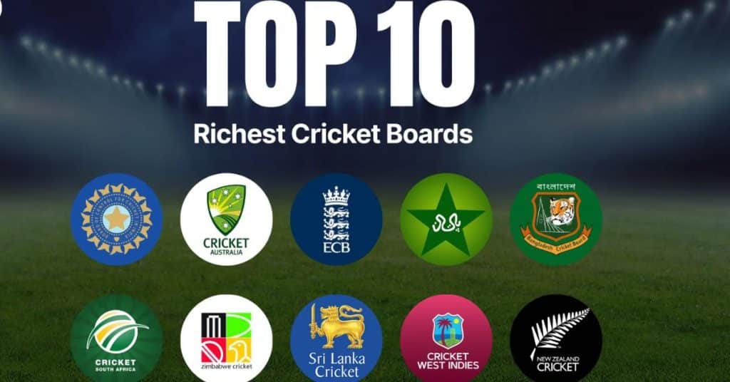 Top 10 Richest Cricket Boards In The World
